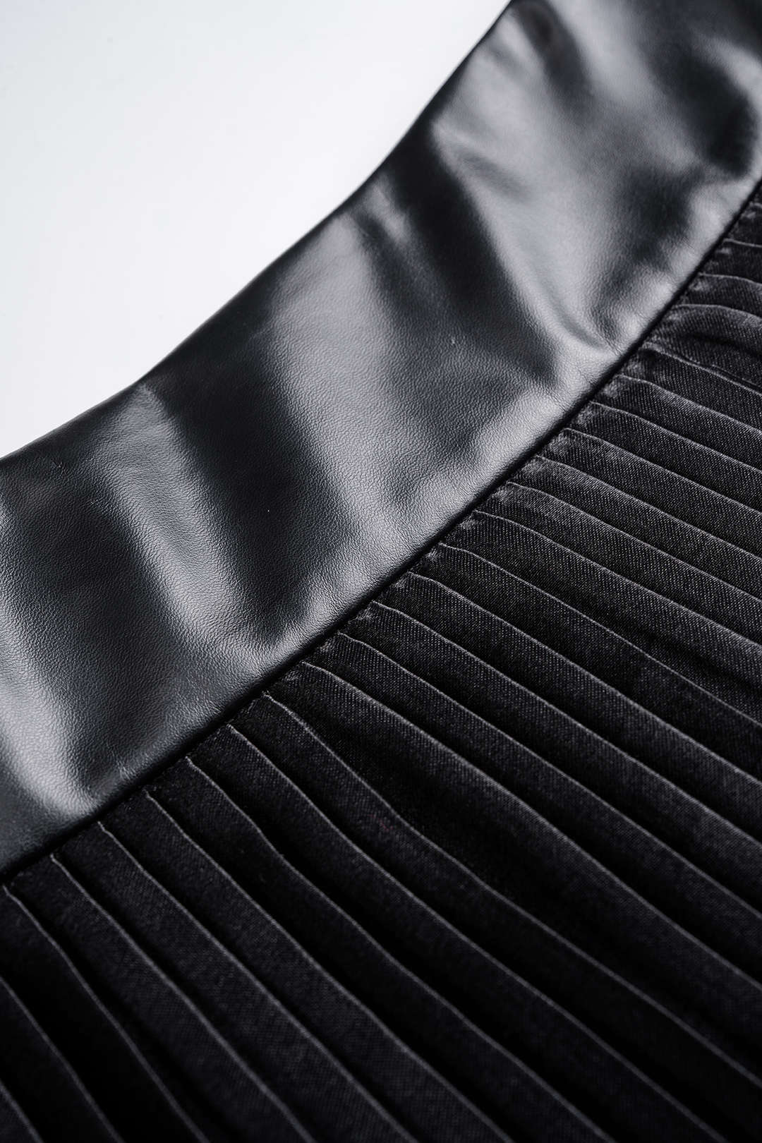 Lightweight Satin Pleated Maxi Skirt