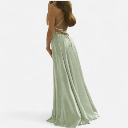 Lightweight Slit Detail Maxi Dress