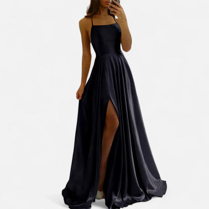 Lightweight Slit Detail Maxi Dress