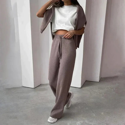 Lightweight Soft Fabric Relaxed Fit Lounge Set