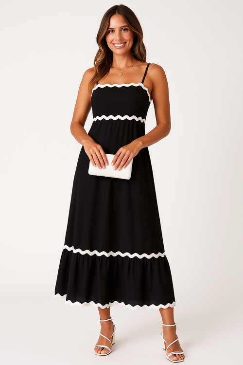 Lightweight Spaghetti Strap Maxi Dress