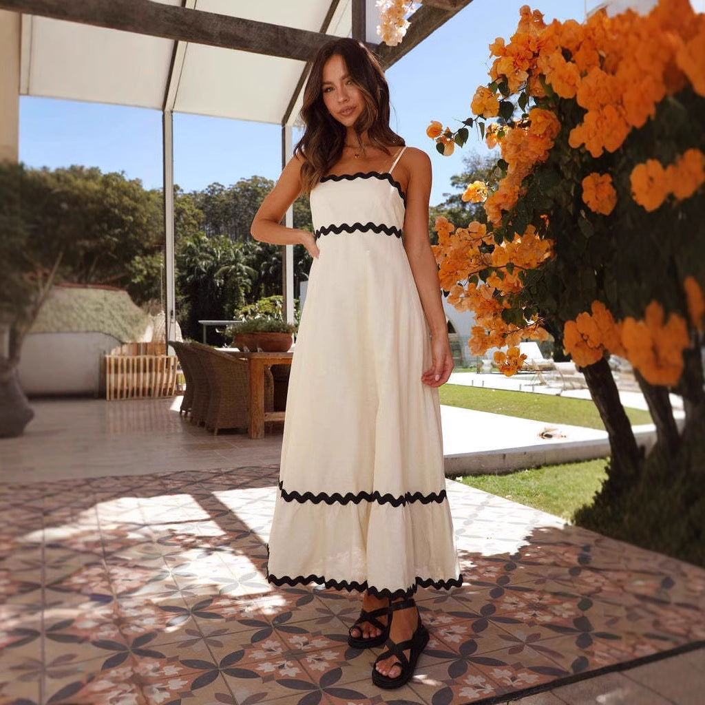 Lightweight Spaghetti Strap Maxi Dress