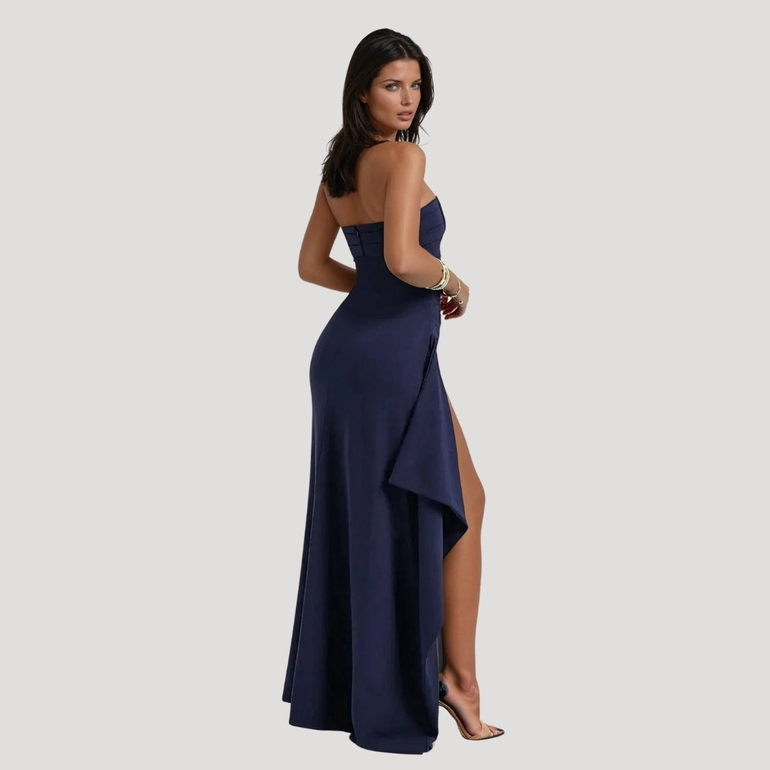 Lightweight Strapless Maxi Dress