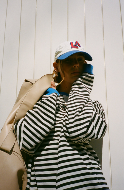 Lightweight Striped Long Sleeve Sweater
