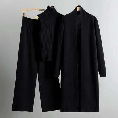 Lightweight Tailored Three-Piece Pant Set