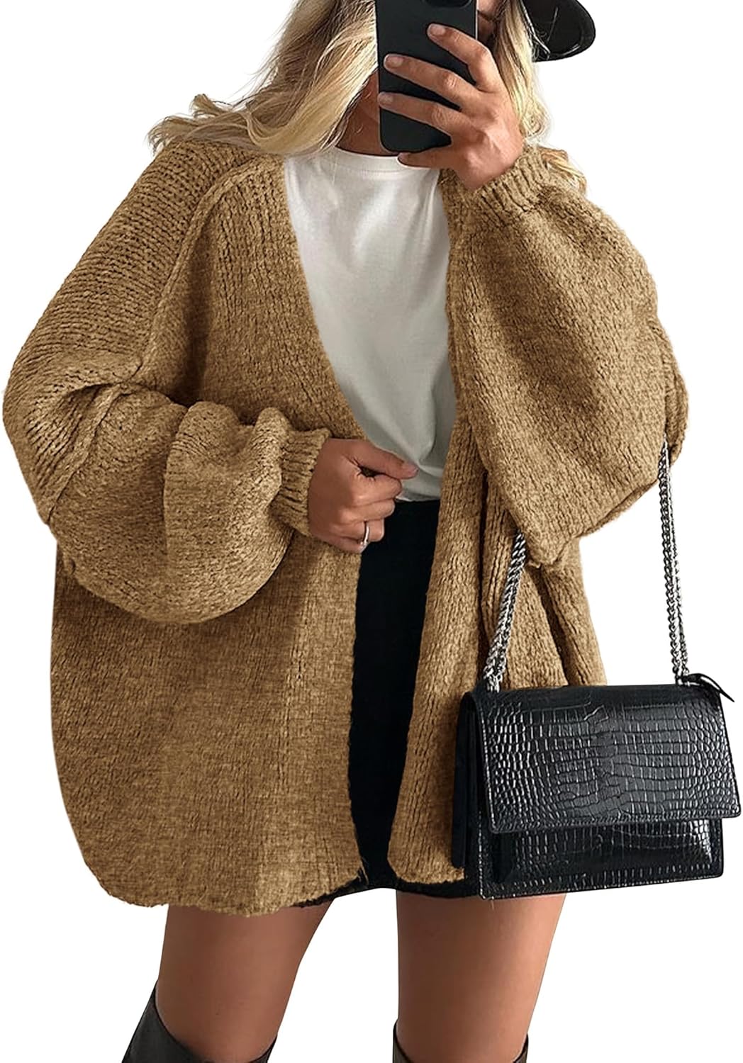 Lightweight Textured Knit Cardigan