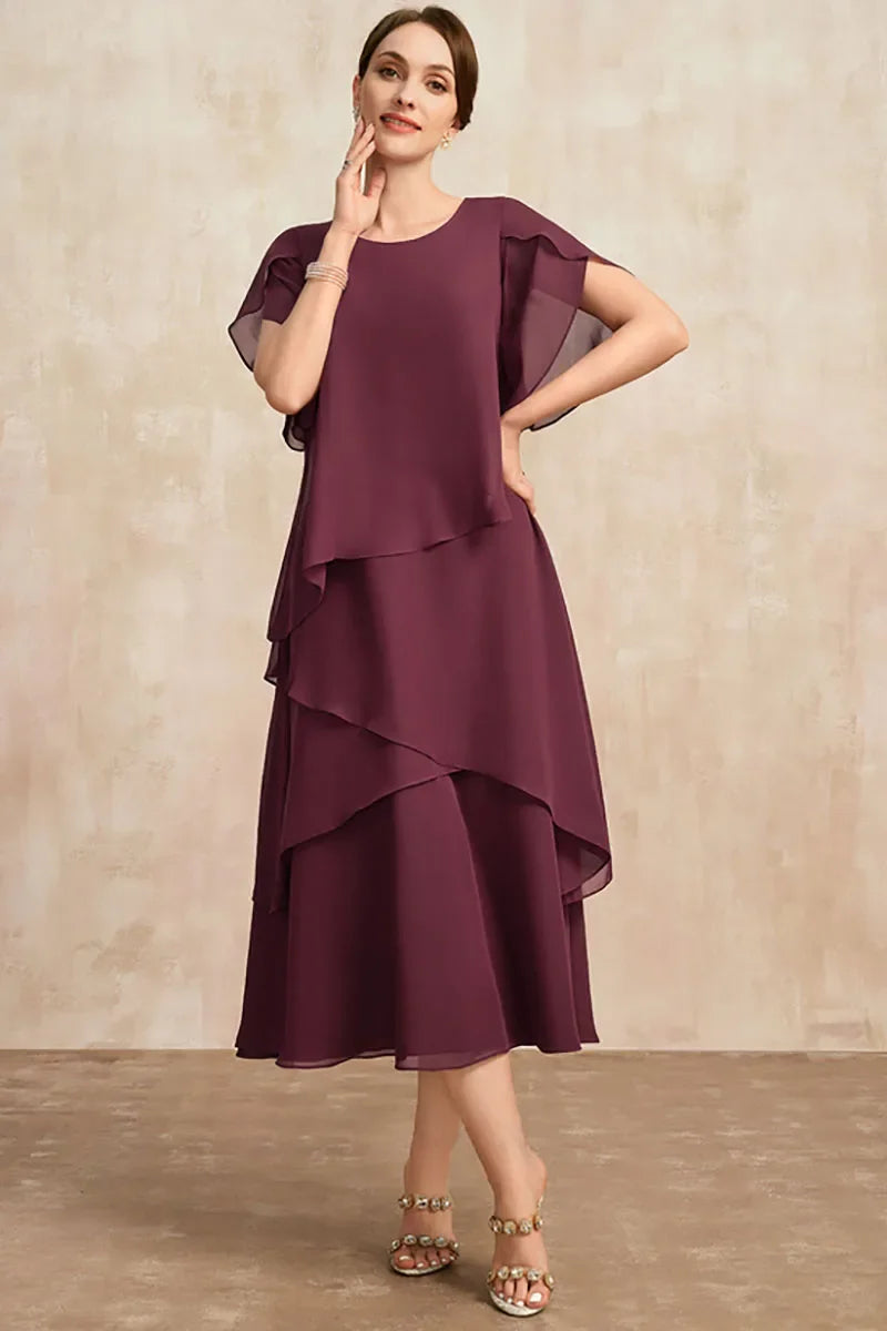 Lightweight Tiered Chiffon Sundress
