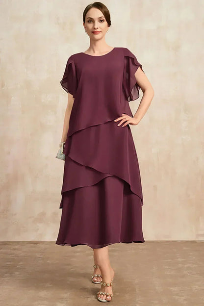 Lightweight Tiered Chiffon Sundress