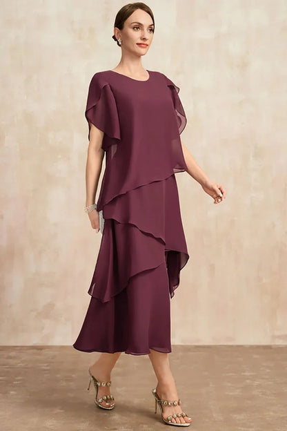 Lightweight Tiered Chiffon Sundress
