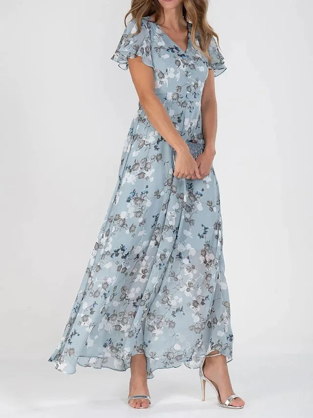 Lightweight V-Neck Summer Dress