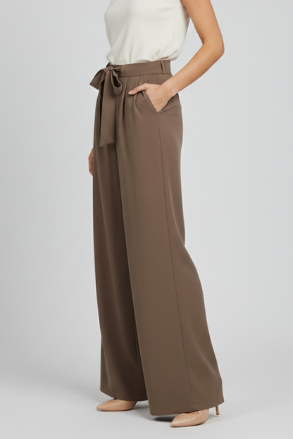 Lightweight Wide-Leg Palazzo Pants
