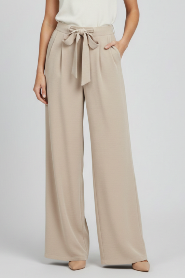 Lightweight Wide-Leg Palazzo Pants