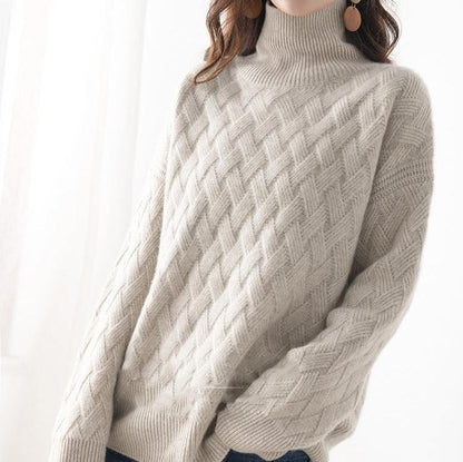 Medium Knit Turtleneck Sweater