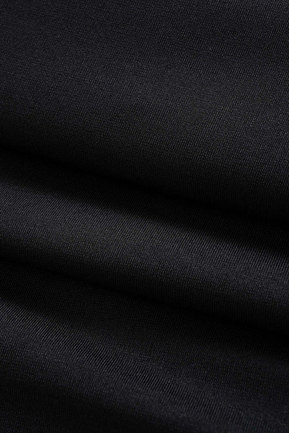 Metallic Eyelet Zipper Midi Dress