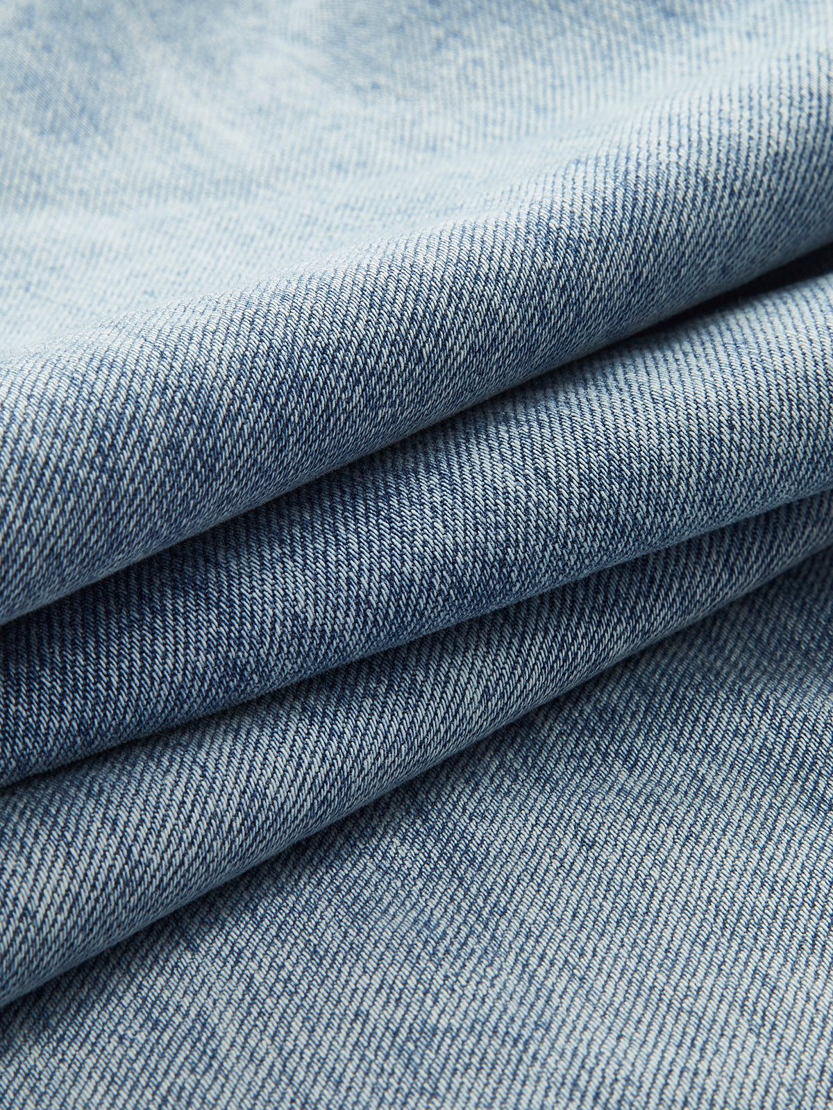 Mid Waist Asymmetric Wide Leg Jeans