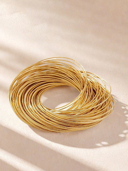 Multi-Strand Twisted Alloy Mens Bracelet