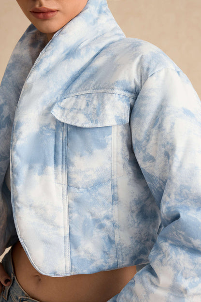 Padded High Collar Puffer Jacket Women