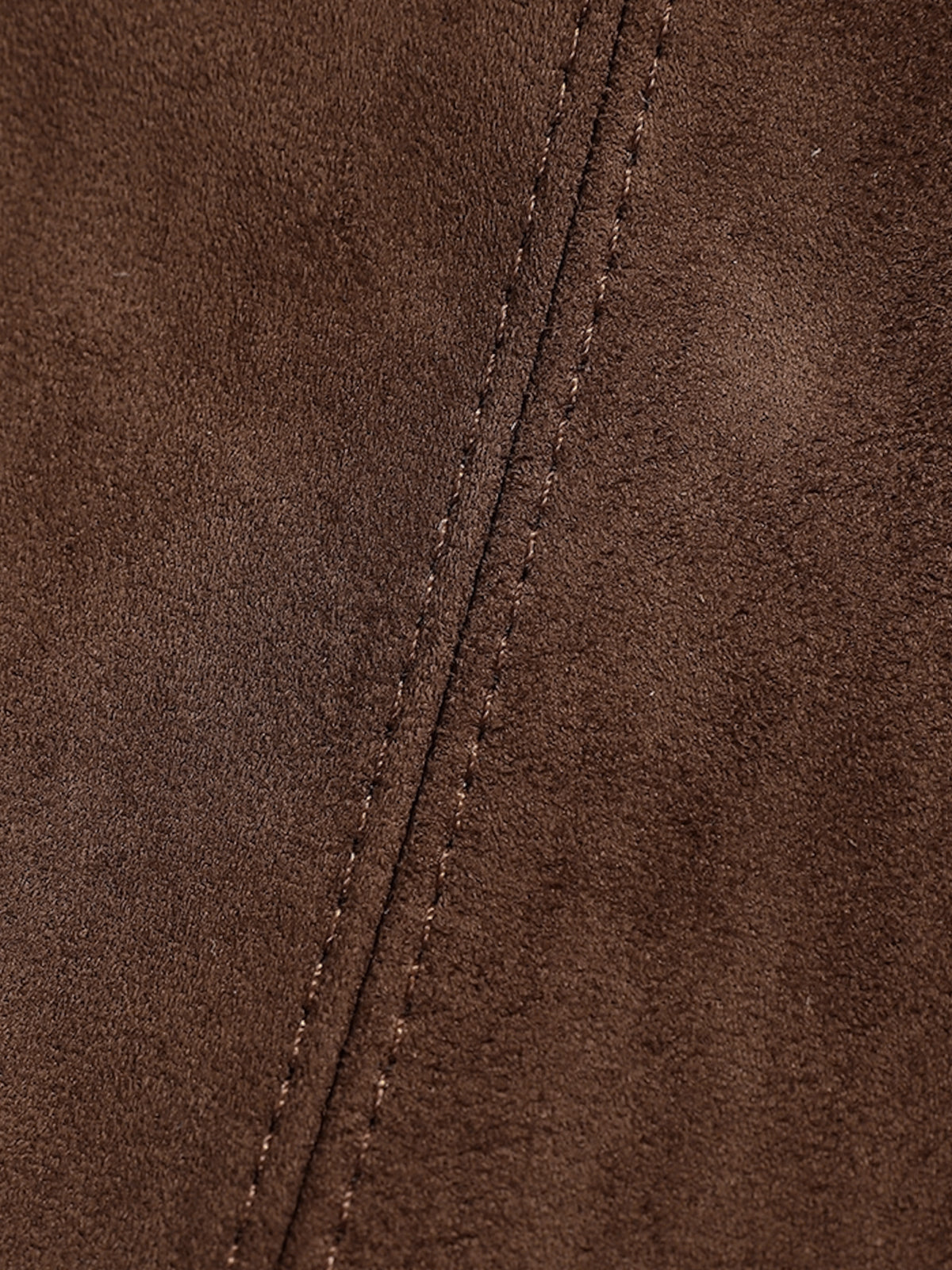Faux Suede Tote Bag