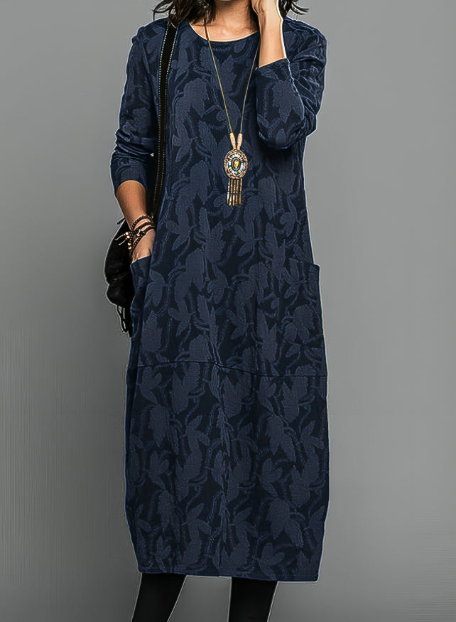 Printed Midi Wedding Guest Dress