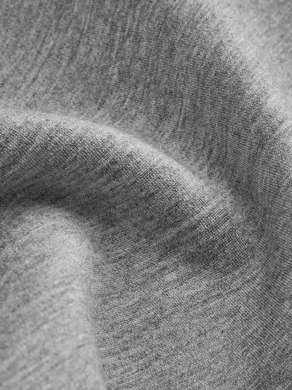 Rayon Blend Zip Detail Hoodie