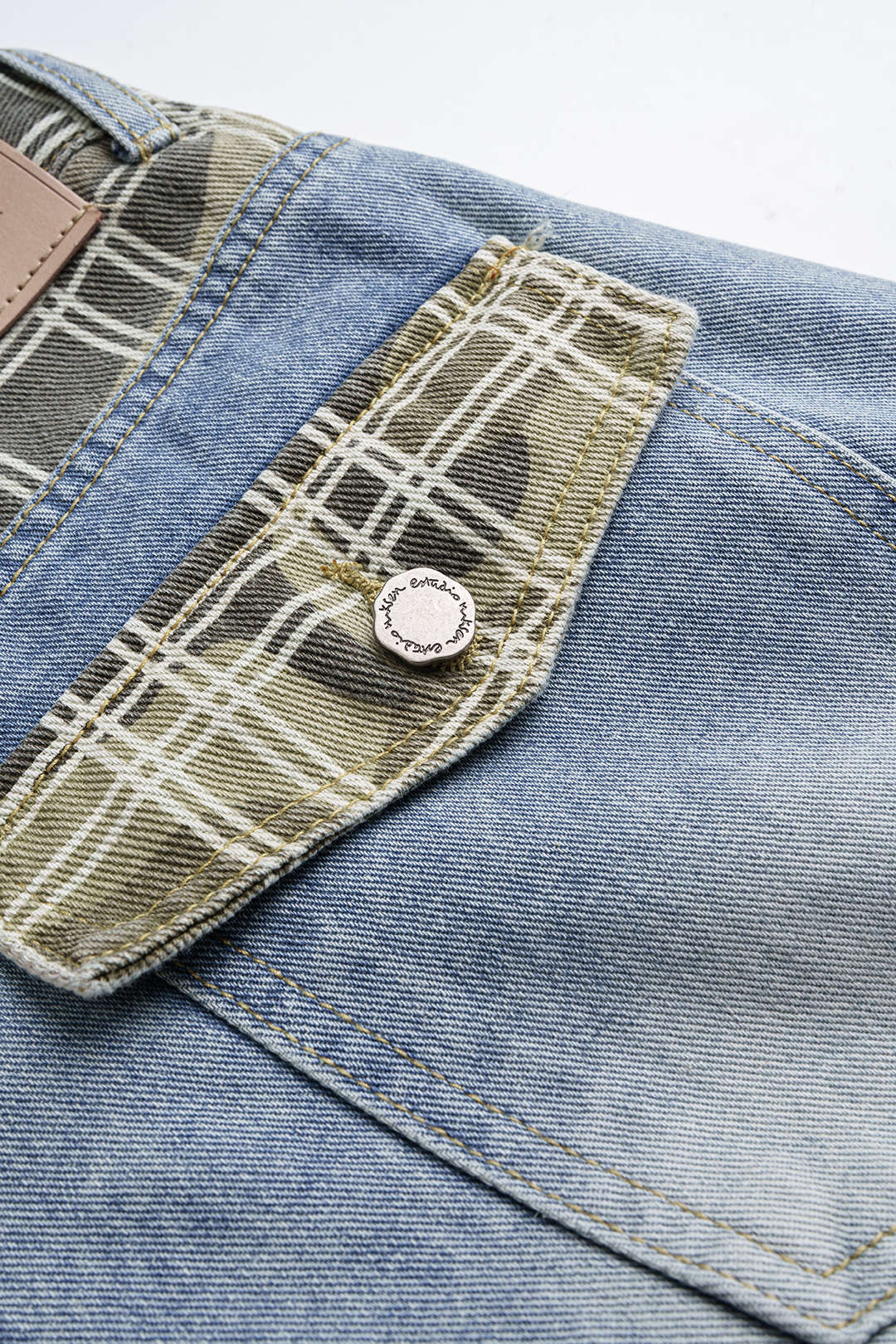 Ripped Wide Leg Denim Jeans