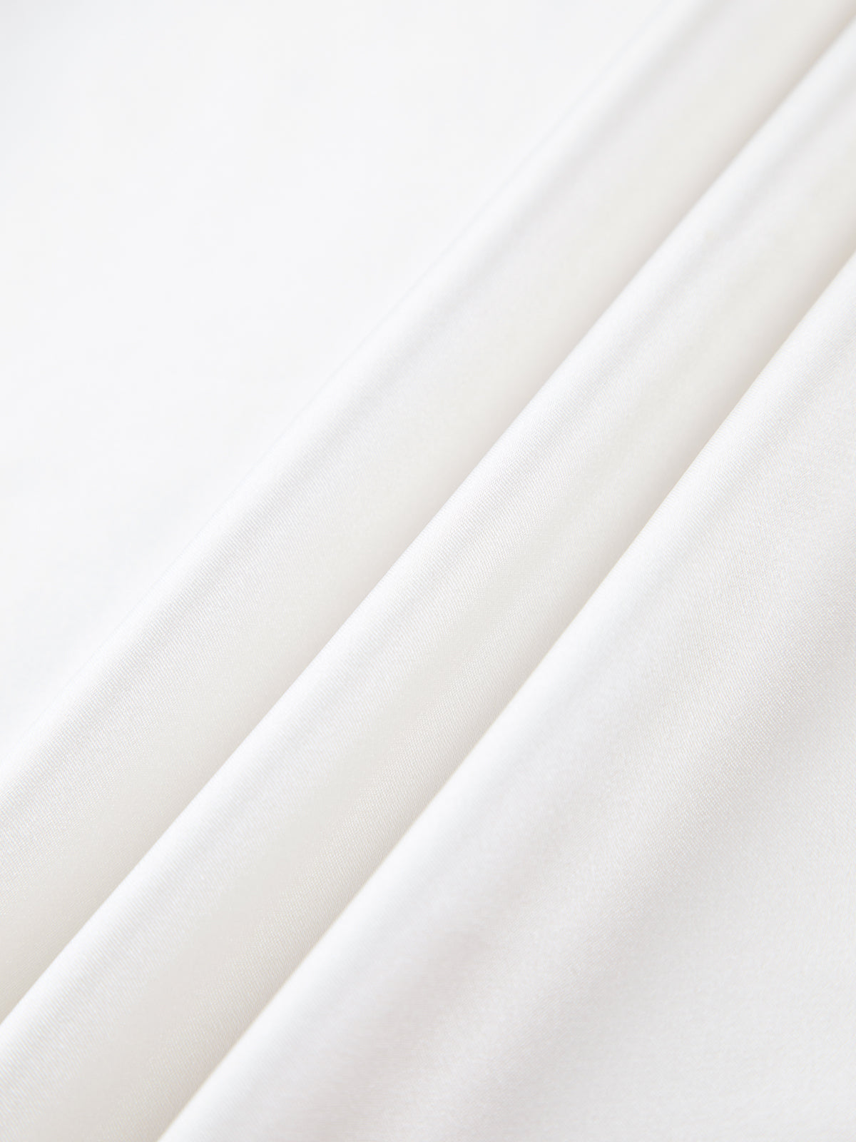 Satin Lace Trim Two Piece Skirt Set