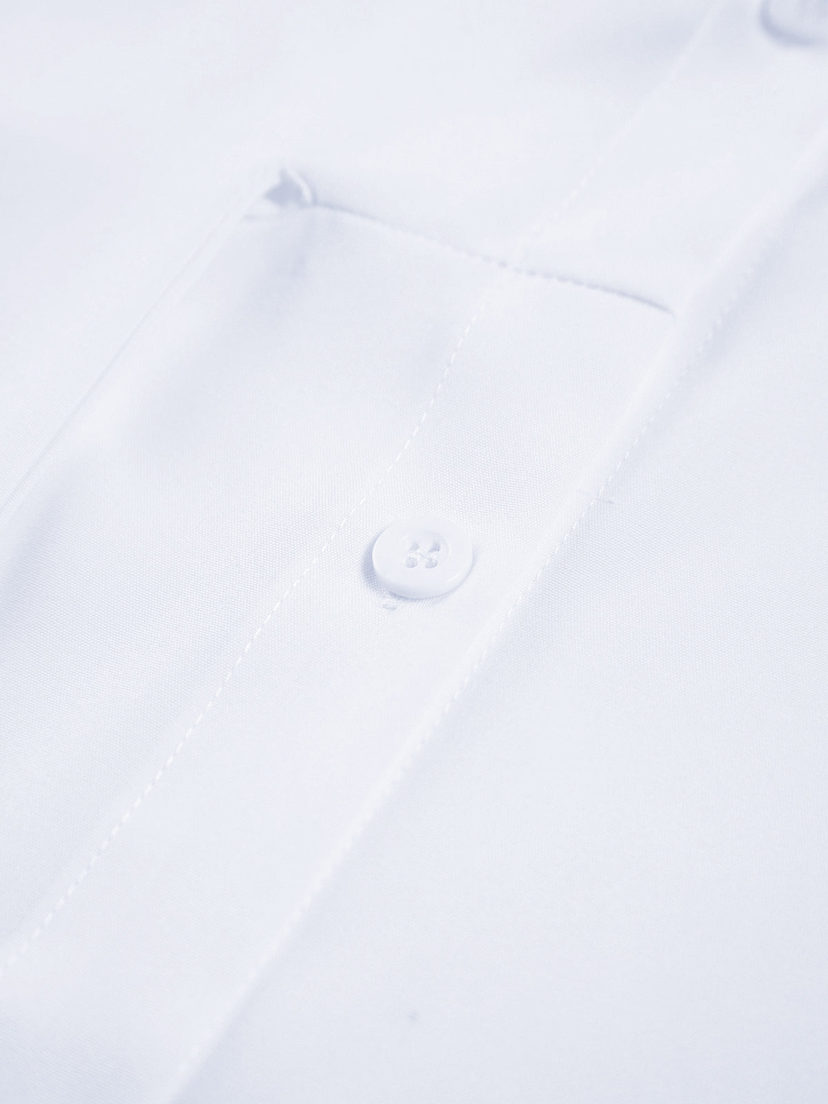 Semi-Sheer Woven Button Down Shirt