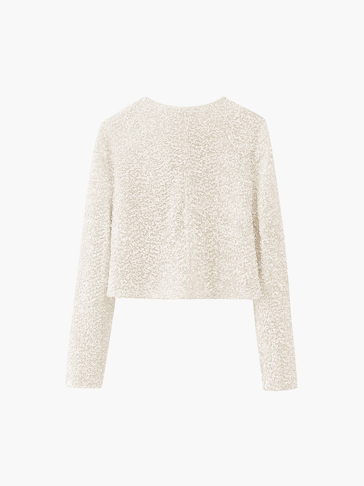 Sequined Velvet Bowknot Jacket