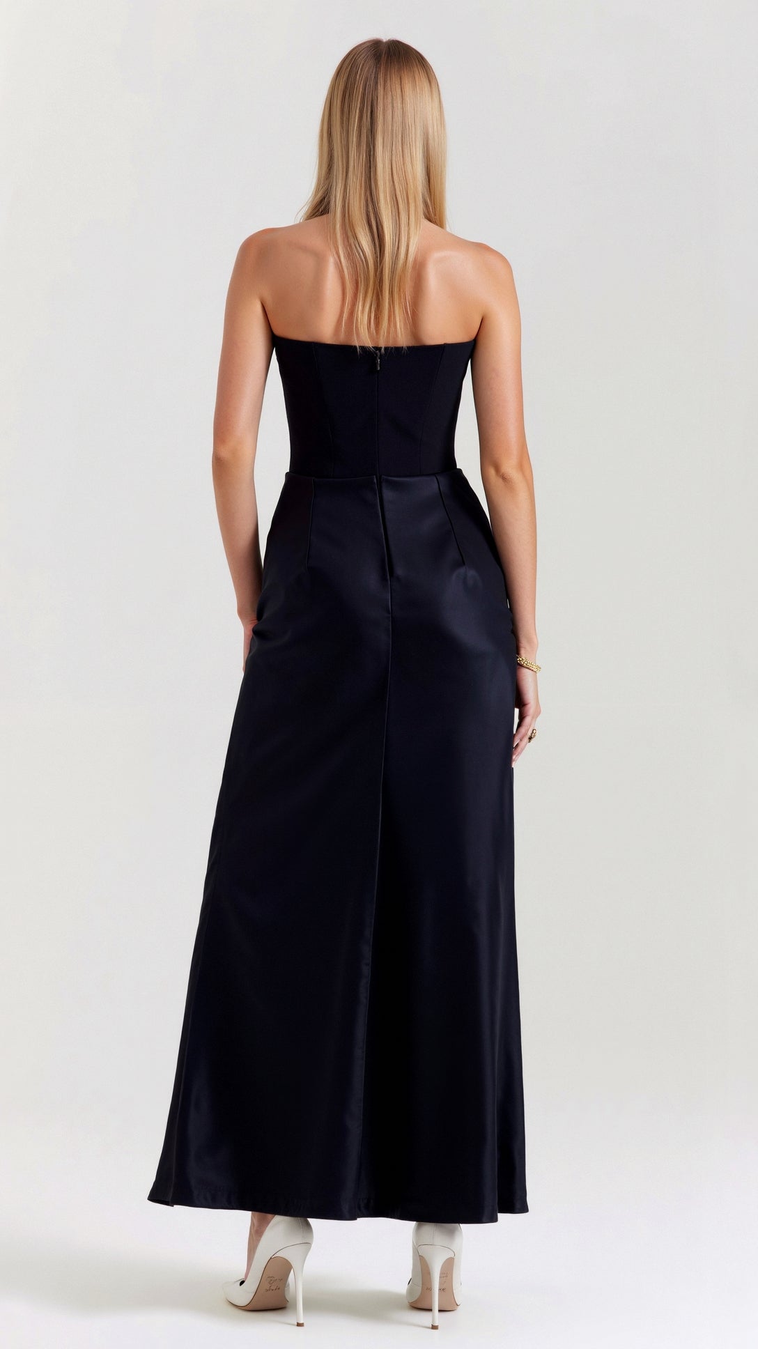 Sleek Column Maxi Dress