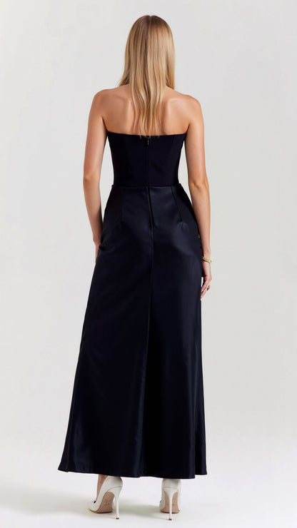 Sleek Column Maxi Dress
