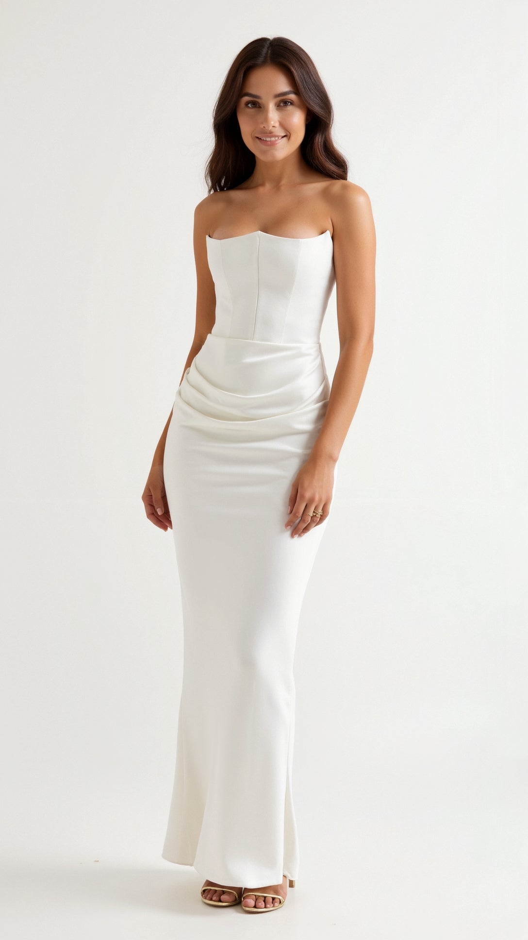 Sleek Column Maxi Dress