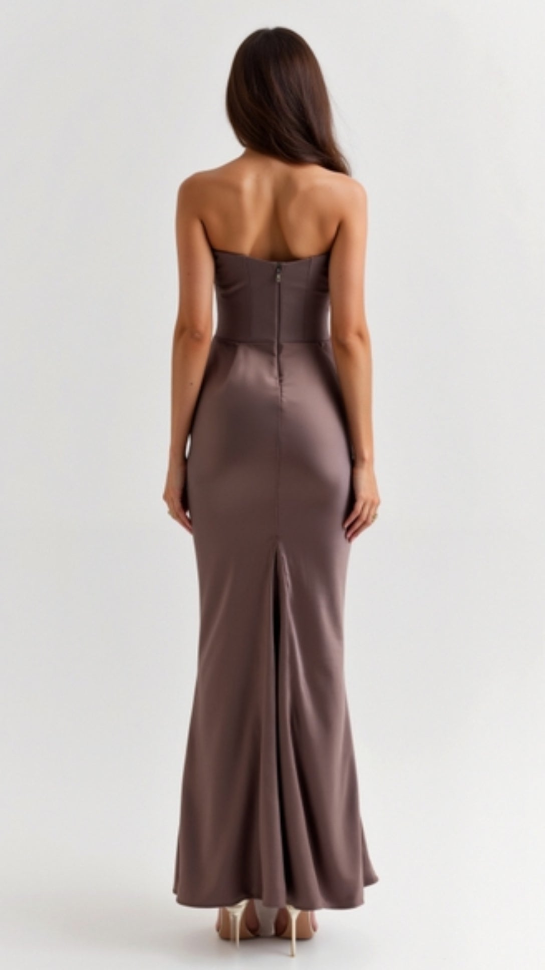 Sleek Column Maxi Dress