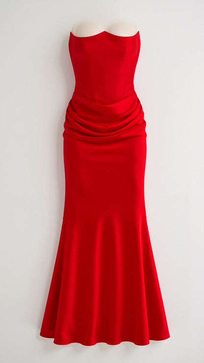 Sleek Column Maxi Dress