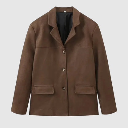 Soft Fabric Tailored Blazer