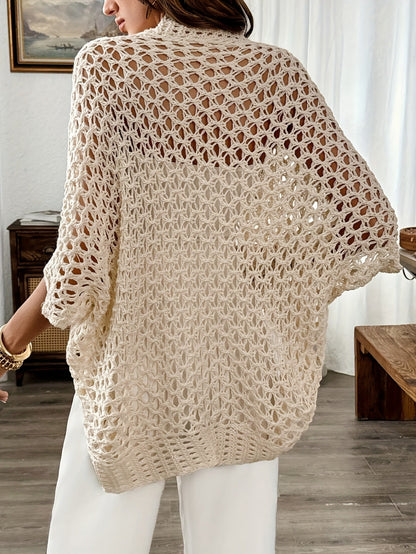 Soft Knit Open Front Cardigan