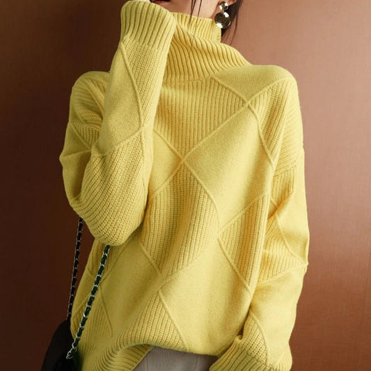 Soft Knit Turtleneck Sweater