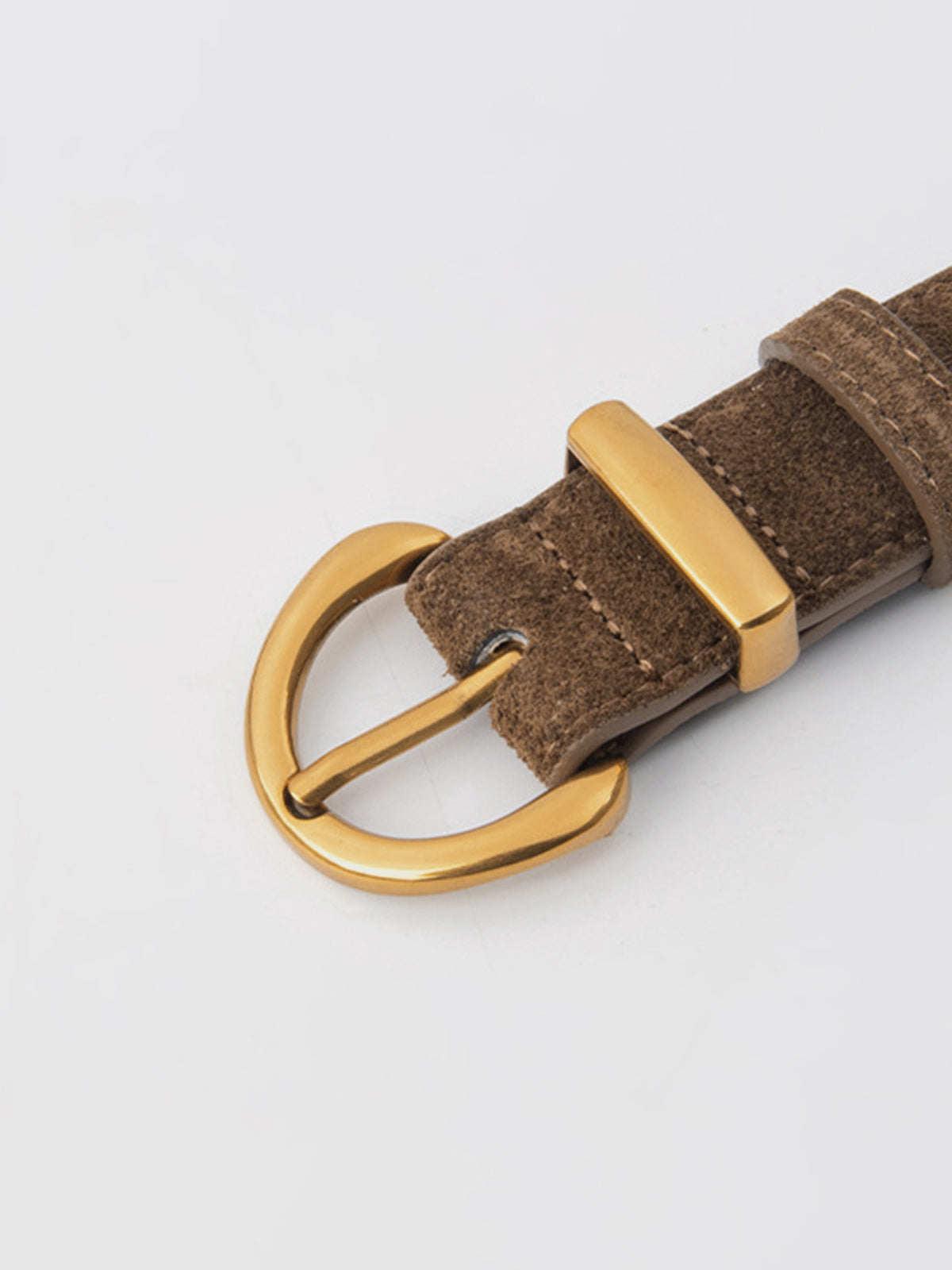 Soft Leather Buckle Belt
