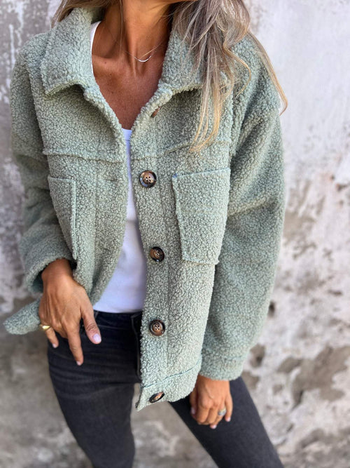 Soft Lined Classic Collar Jacket