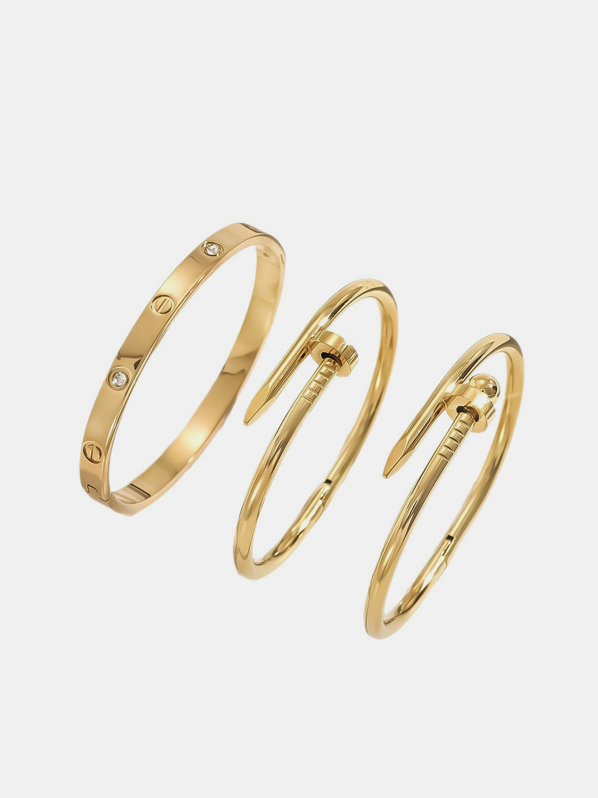 Titanium Steel Statement Mens Bracelet