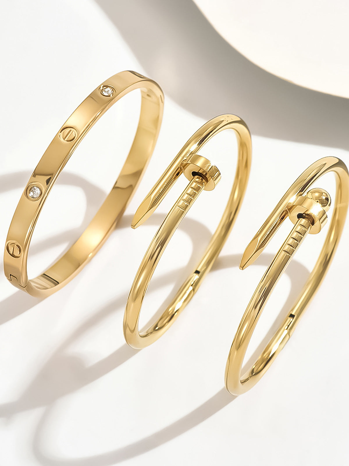 Titanium Steel Statement Mens Bracelet