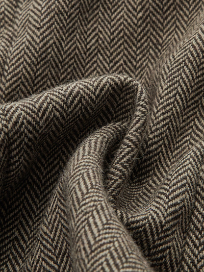 Tweed Blazer With 3D Flower Detail