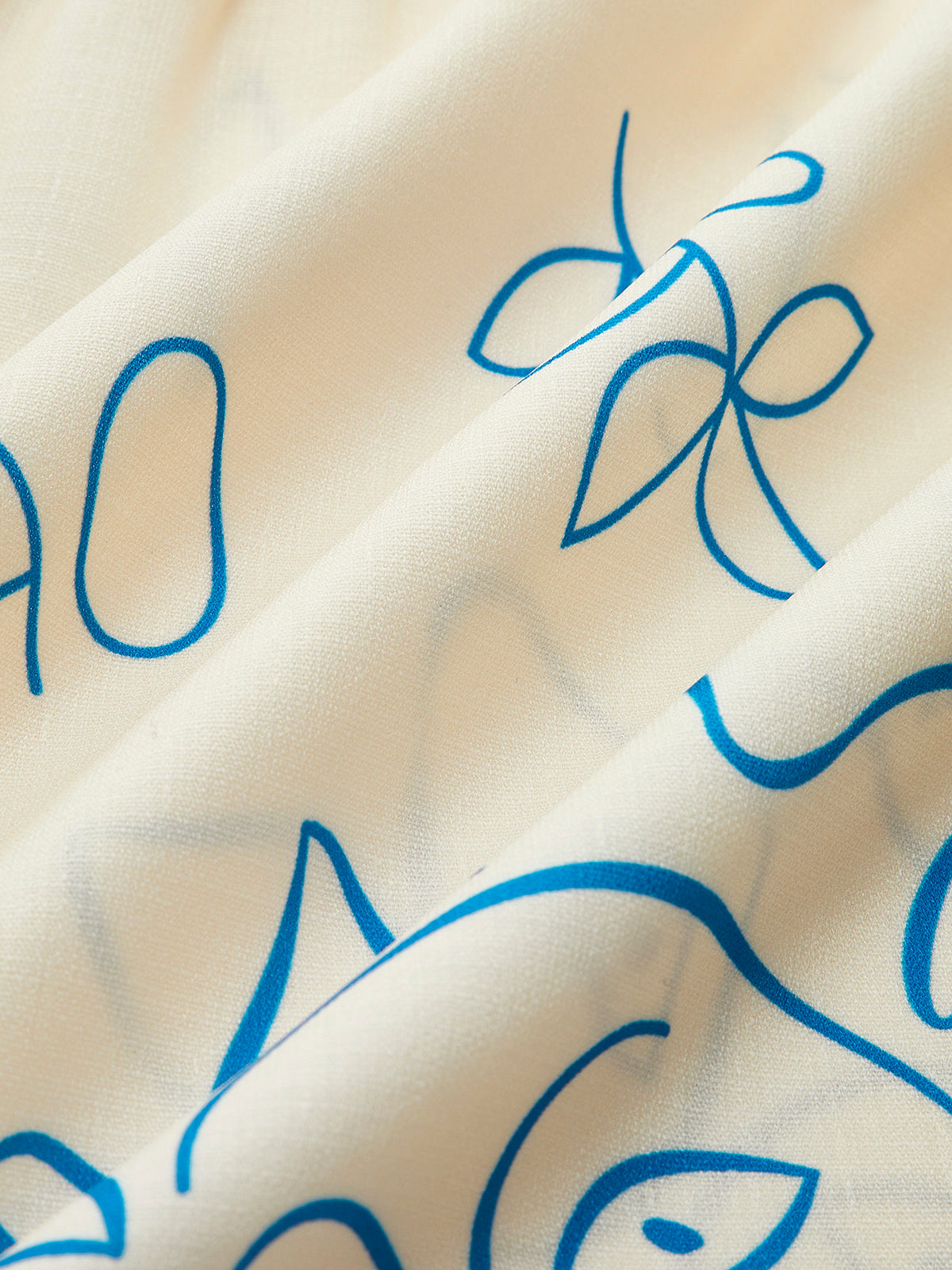 V-Neck Woven Fabric White Dress