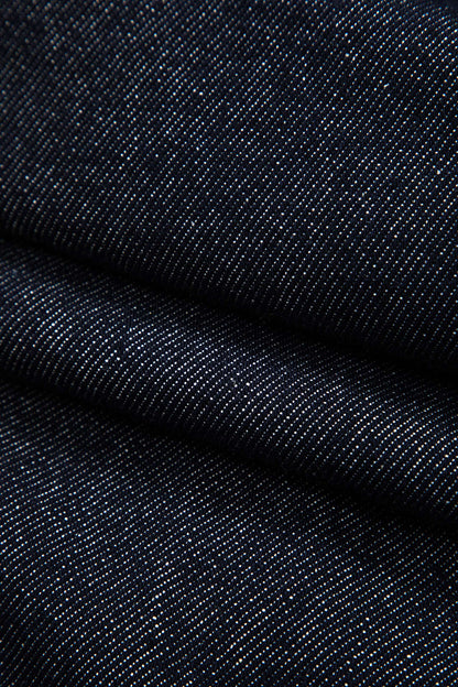 Washed Denim Wide Leg Jeans