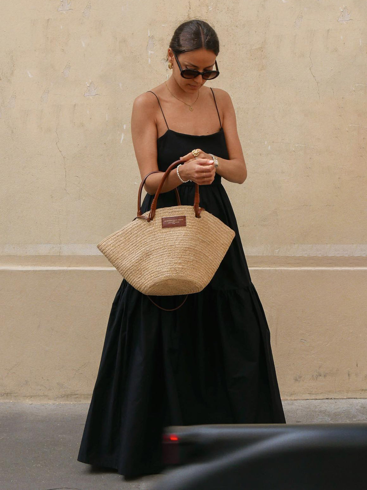 Woven Backless Maxi Dress
