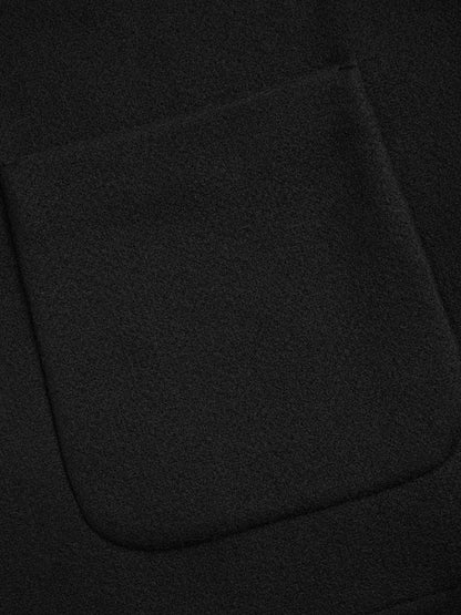 Woven Fabric Jacket With Scarf Detail