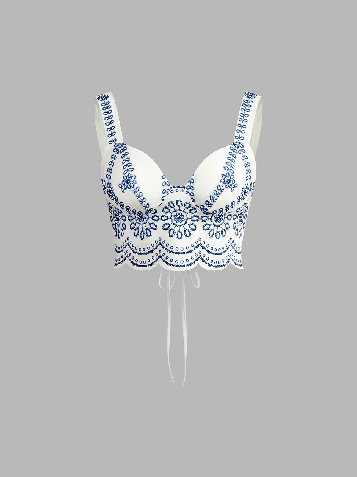 Woven Fabric Tie Back Skirt Set
