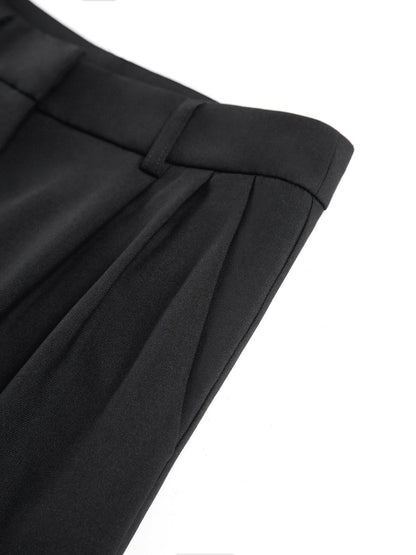 Woven Fabric Wide Leg Pants