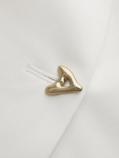 Woven V-Neck Sleeveless Blouse