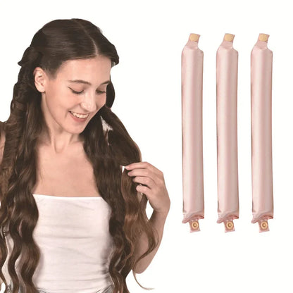 Zelyria Silk Glow Heatless Curlers | No Damage, Comfortable, Vegan 13
