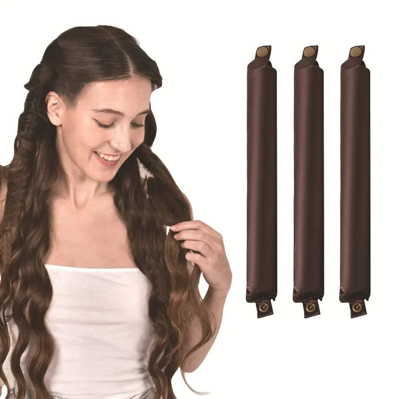 Zelyria Silk Glow Heatless Curlers | No Damage, Comfortable, Vegan 14